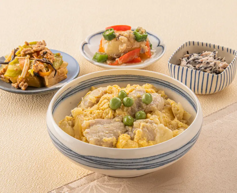 とろっと卵の親子煮