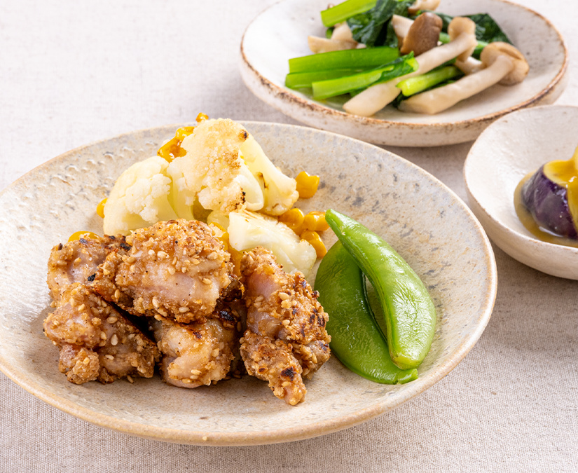 鶏肉の南部焼き
