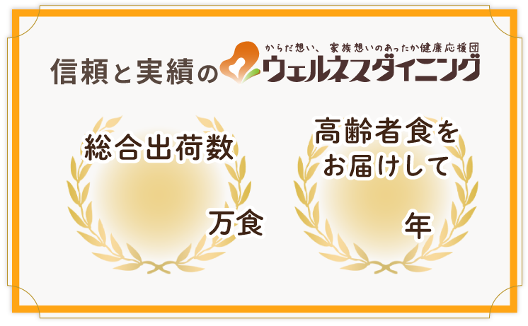 信頼と実績のウェルネスダイニング