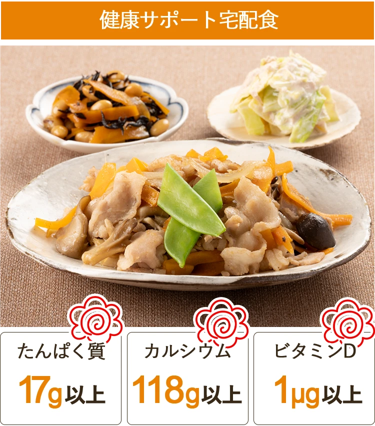 健康サポート宅配食