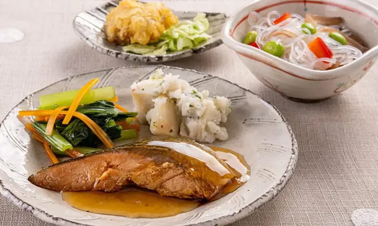 ゆず香る鮭の幽庵焼き