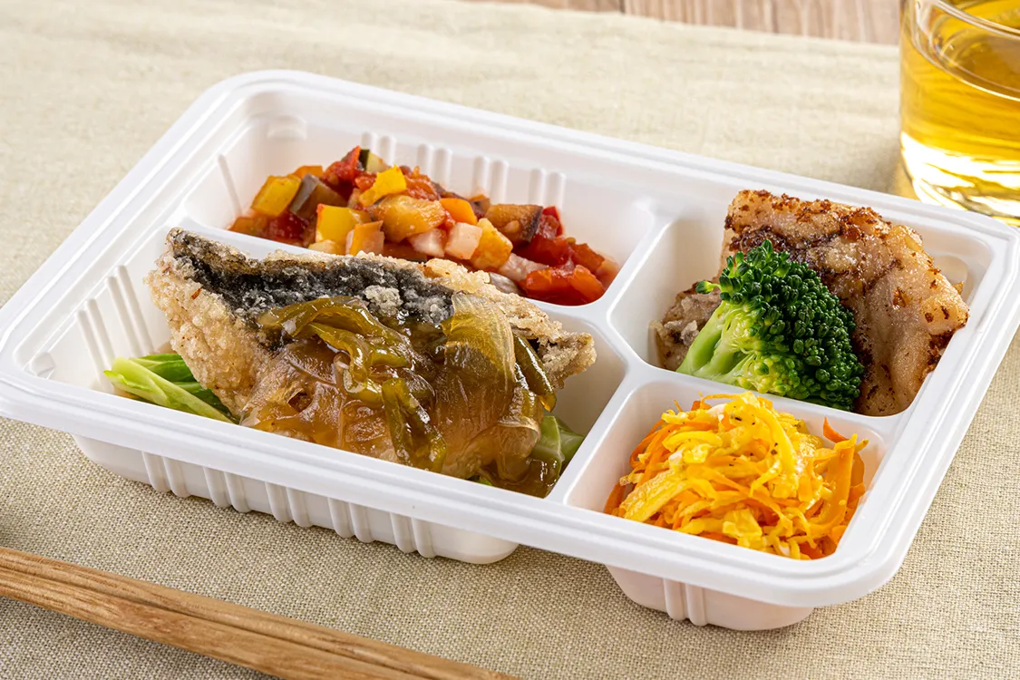 あじの黒酢南蛮あんかけ