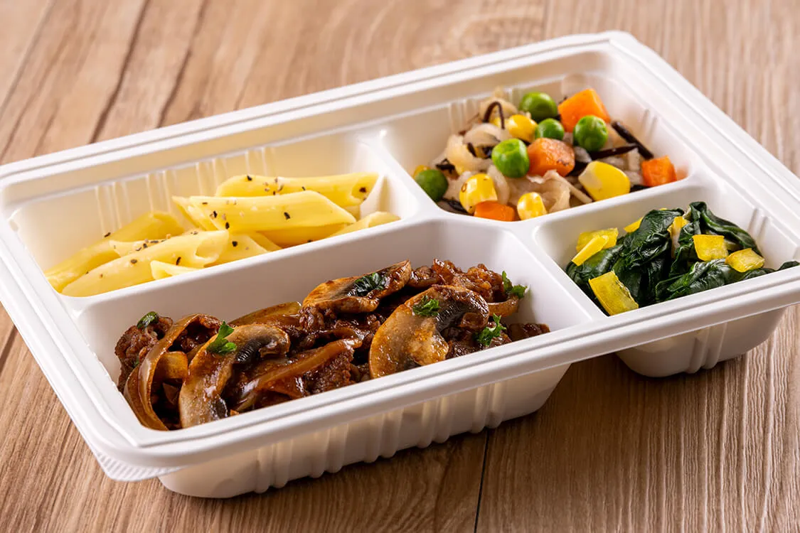 濃厚ビーフストロガノフ