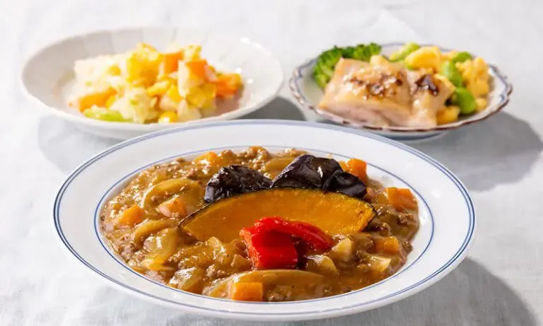 7種の野菜たっぷりカレー