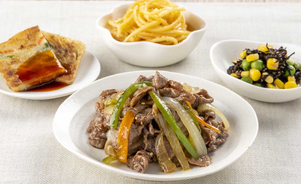 牛肉のスタミナ炒め