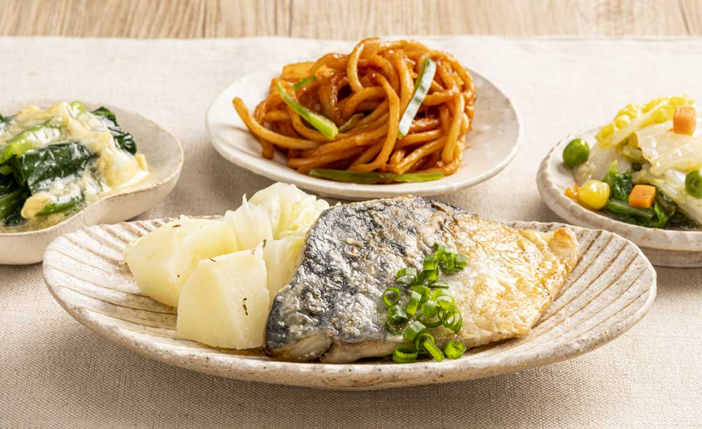 サバのねぎ塩焼き