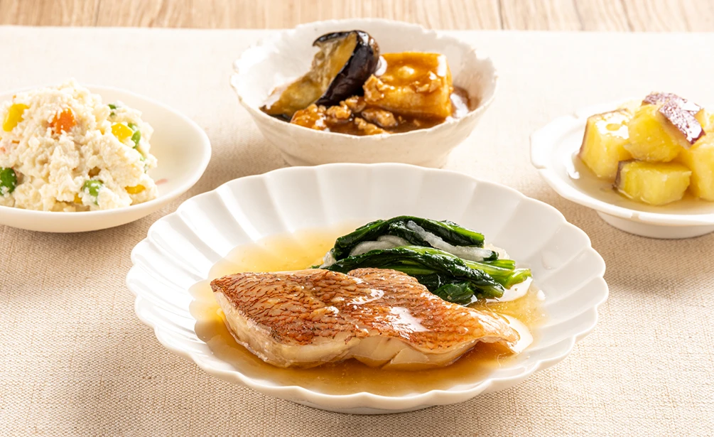 生姜香る赤魚の煮付け