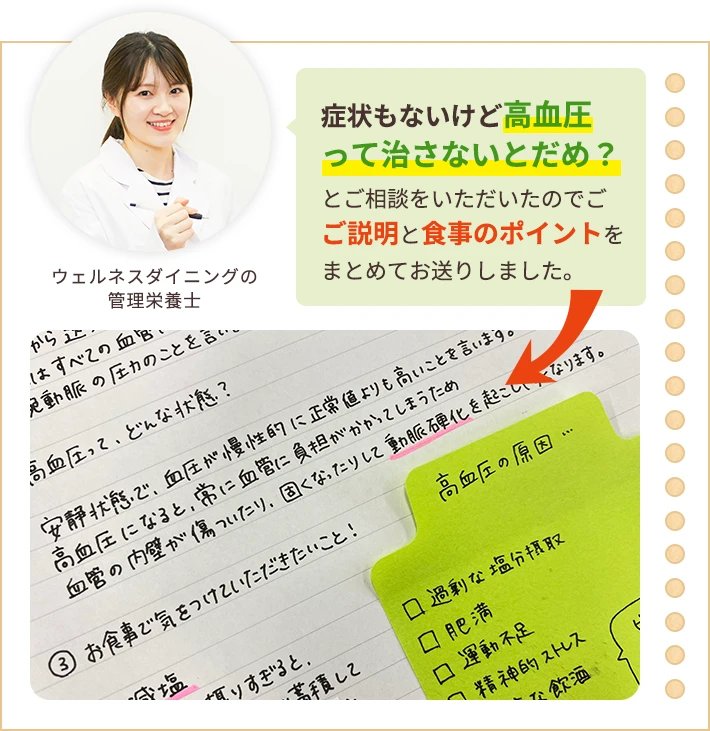味が濃いものが好きなのに減塩しなきゃいけない…でも薄味は美味しくない というお客様には、味付けの工夫を！