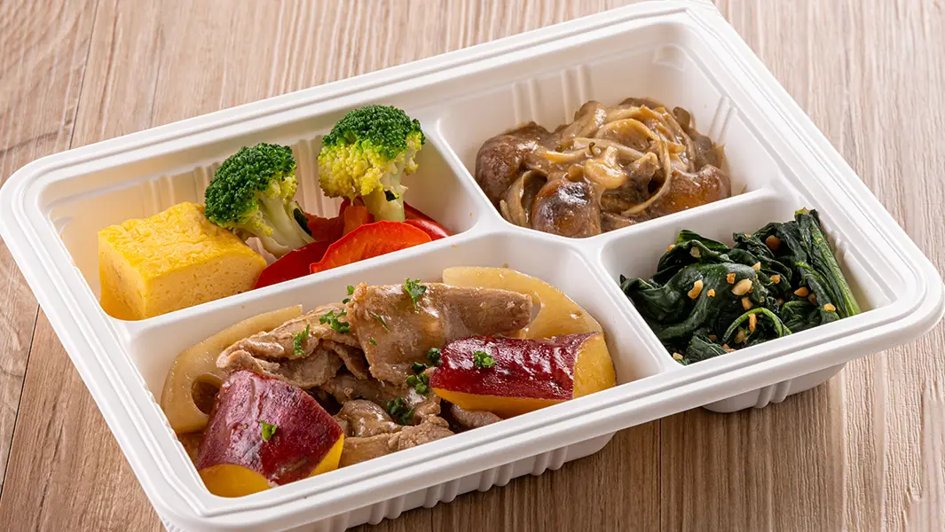 さつま芋と豚肉のてりてり煮