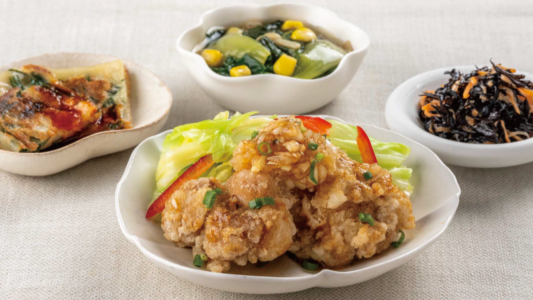 鶏の唐揚げ中華ダレ