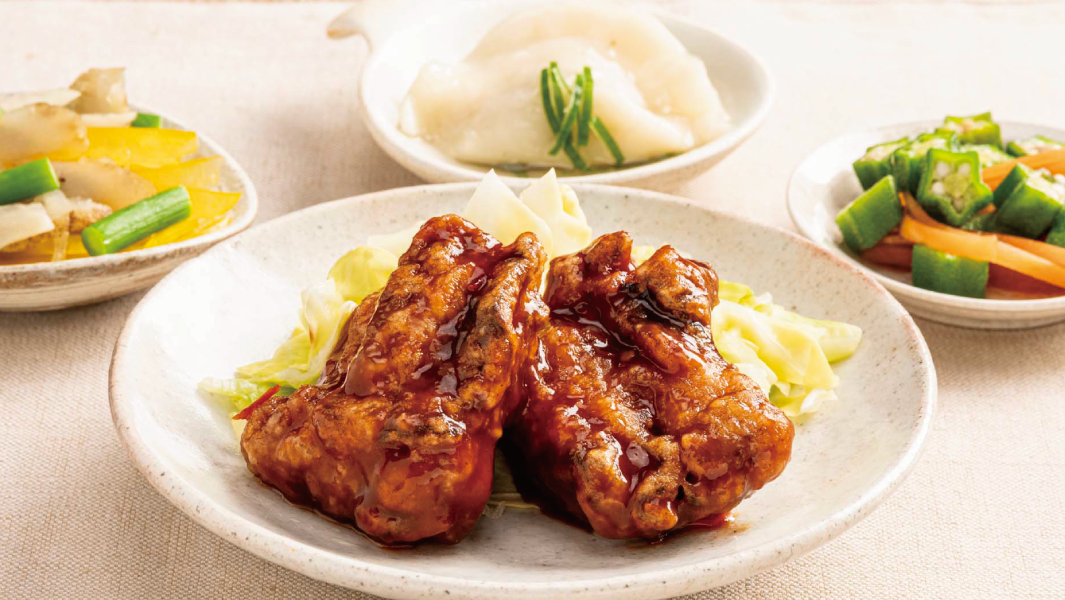 甘辛ヤンニョムチキン