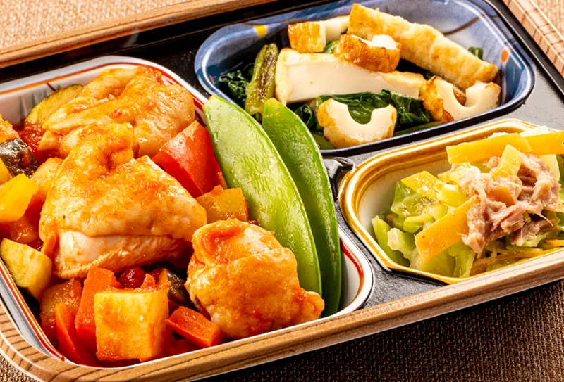 チキンのトマトソース煮込み