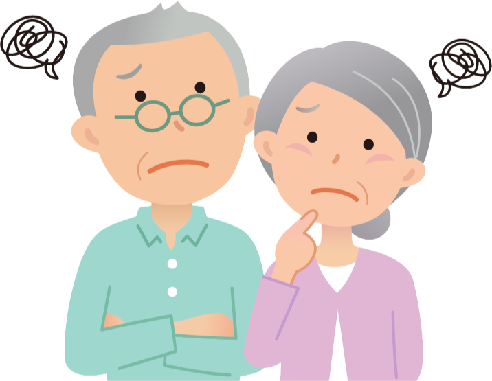 悩む人のイラスト3