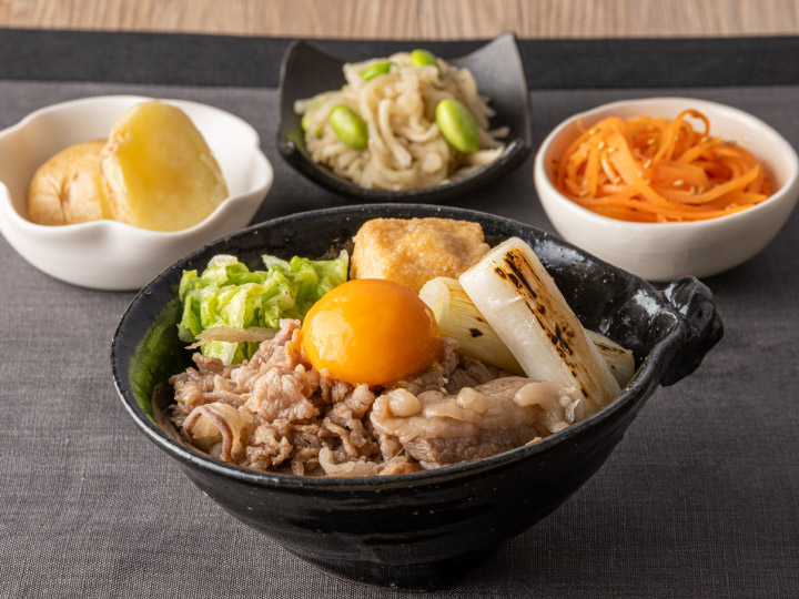 とろっと卵の牛すき煮