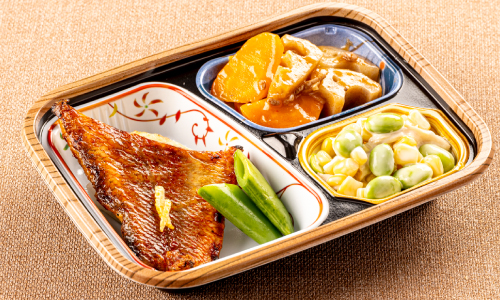 柚子引き立つ赤魚の照り焼き
