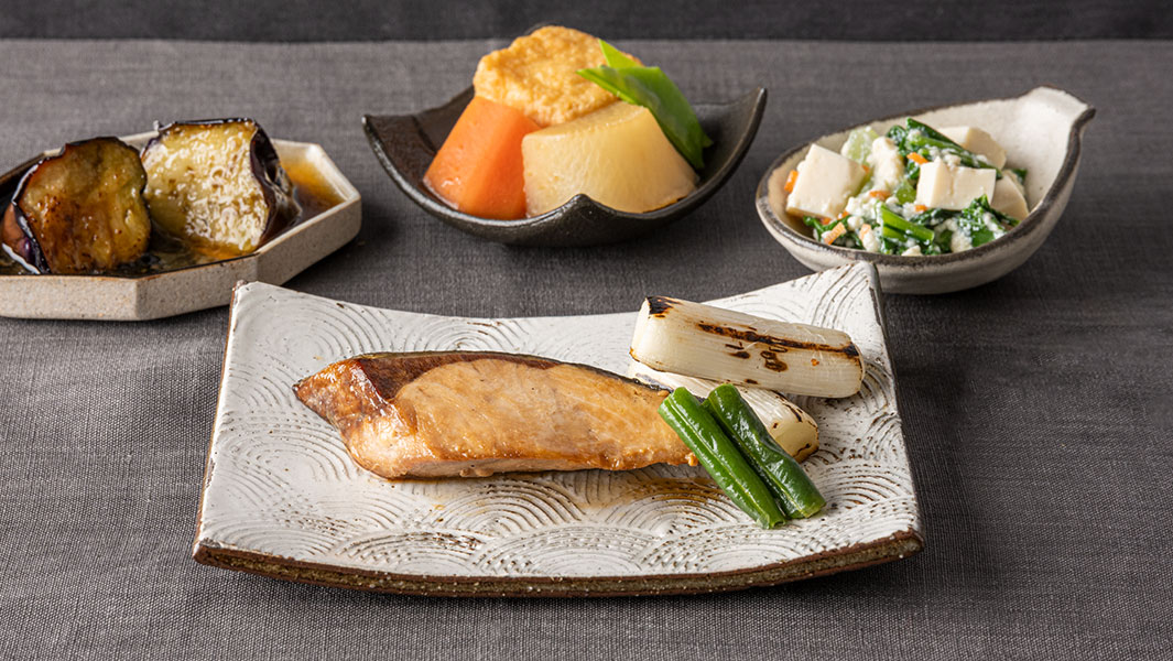 天然ブリの照り焼き