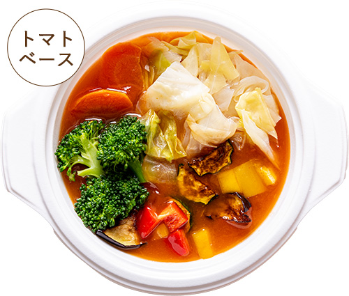 トマトであっさりミネストローネ