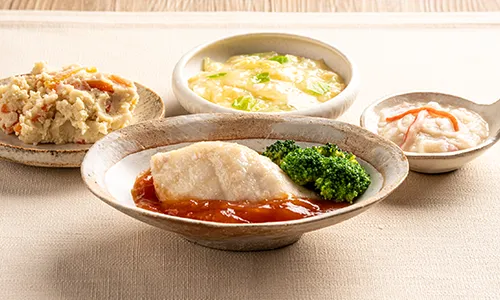 カレイのトマトソース