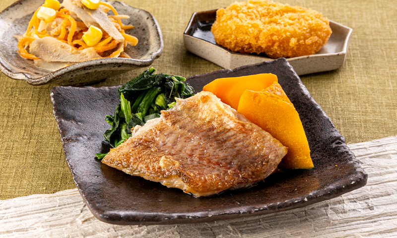 赤魚の塩焼き